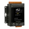 Intelligent I/O Module with 2-port Ethernet Switch, 4-ch Analog input, 4-ch Analog output, 4-ch Digital input and PoE. Supports Modbus/TCP and MQTTICP DAS